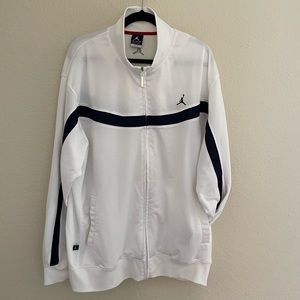 Retro 2014 Air Jordan Brand Small Embroidered Logo Dri-Fit Track Jacket size XXL